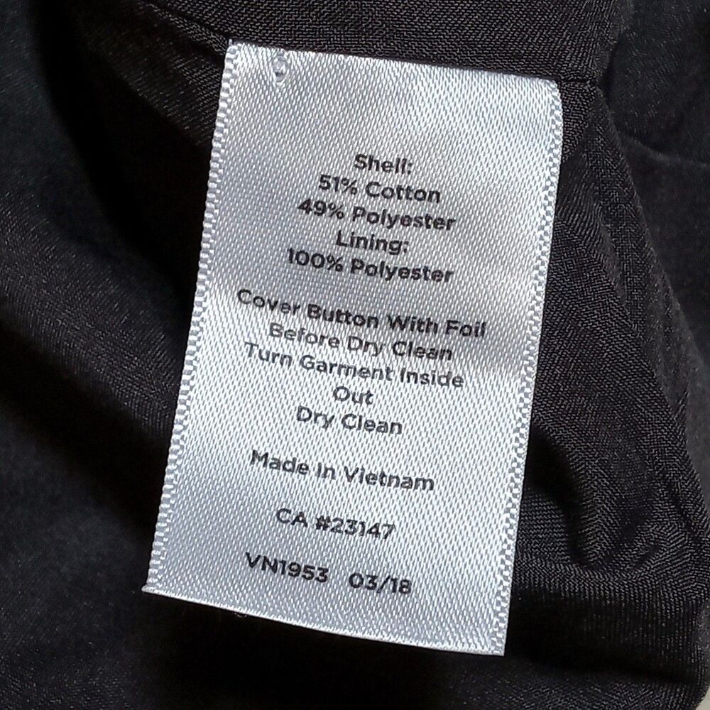 TALBOTS Aberdeen Herringbone Blazer Jacket Womens Plus Size 22W Petite - Picture 7 of 10